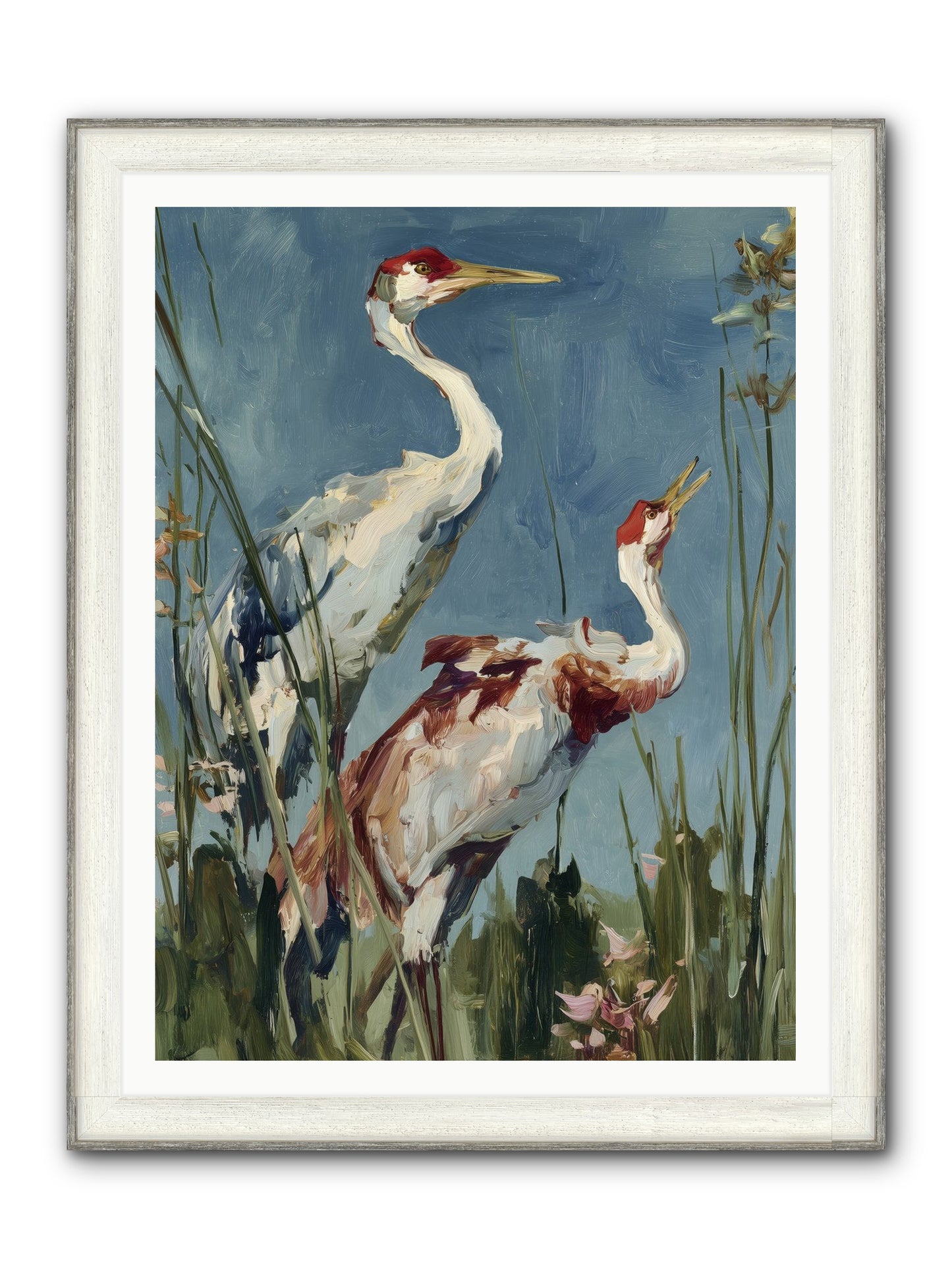 Windswept Chambers Framed Print - Driftwood White 36x48