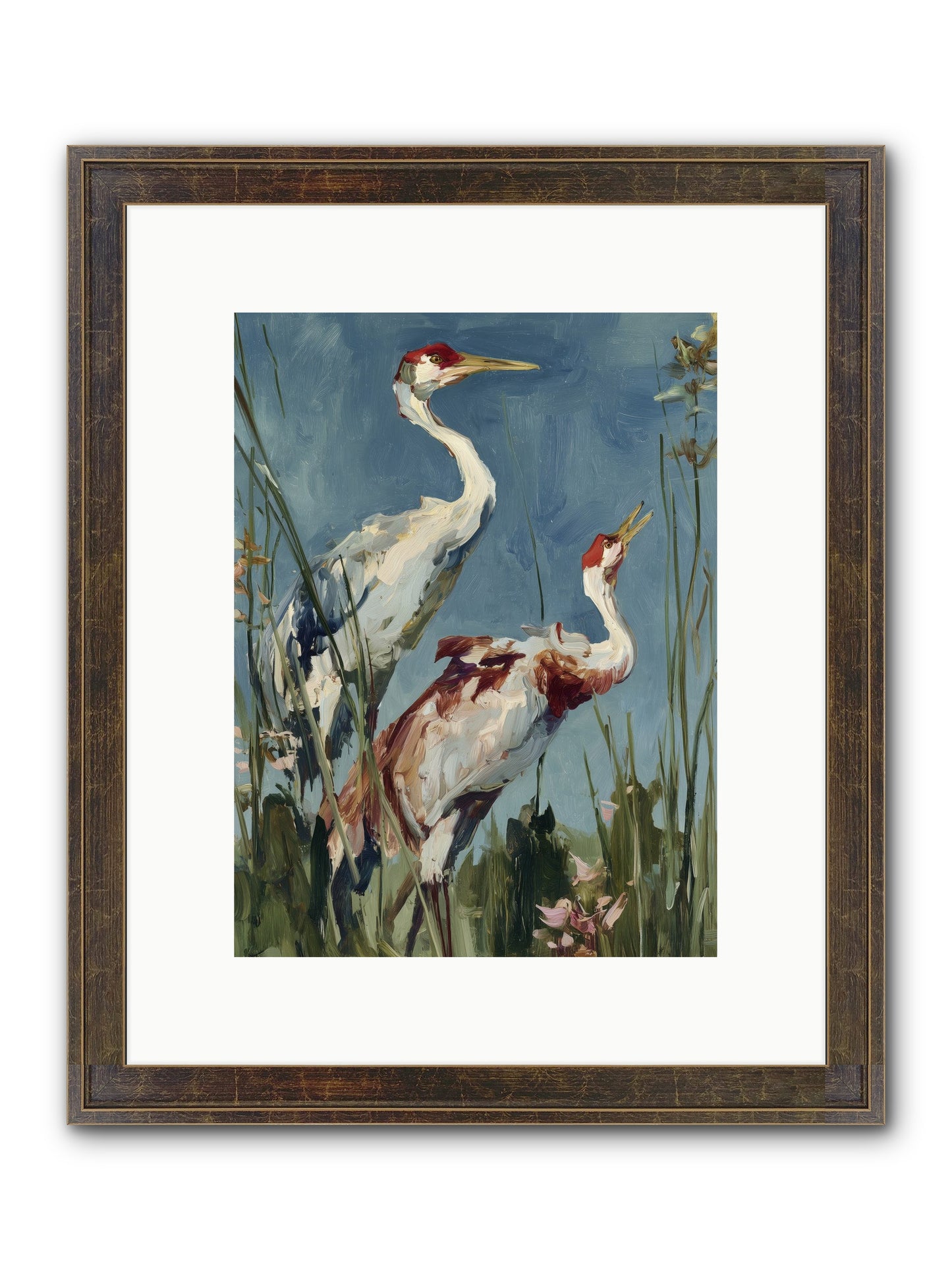 Windswept Chambers Framed Print - Slimwoods Black/Gold 9x12