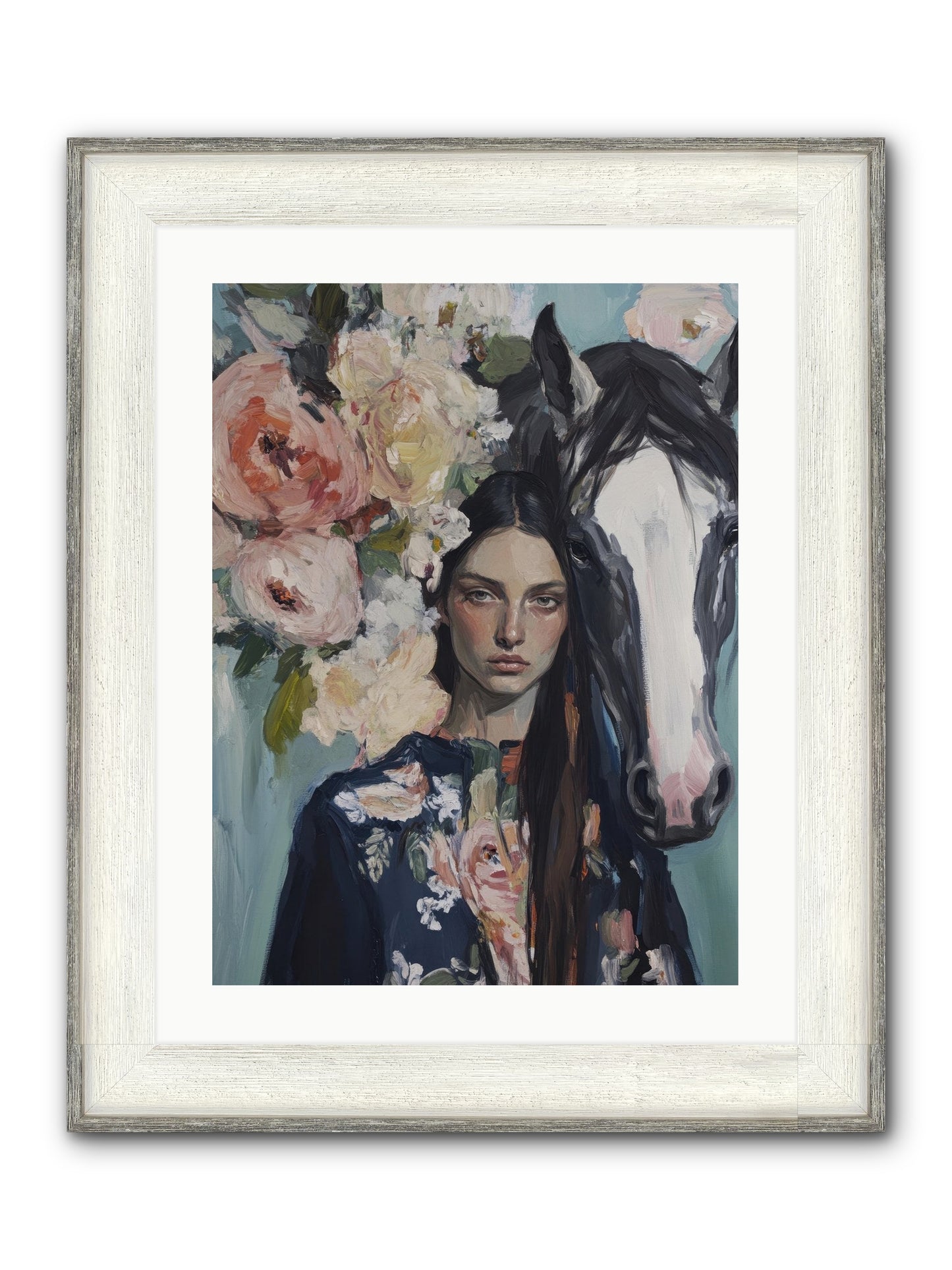 Windwalker Framed Print - Driftwood White 18x24