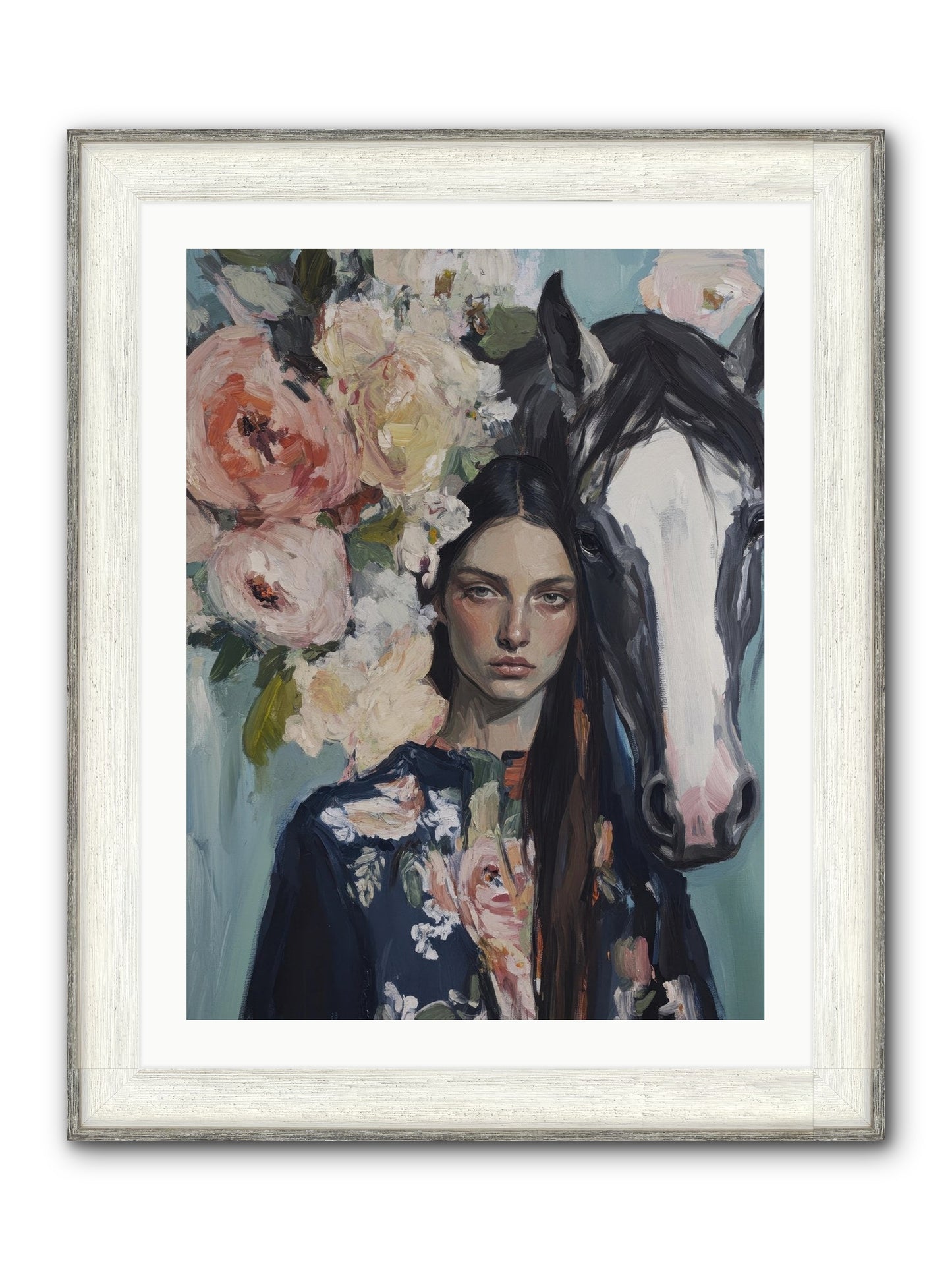 Windwalker Framed Print - Driftwood White 24x32