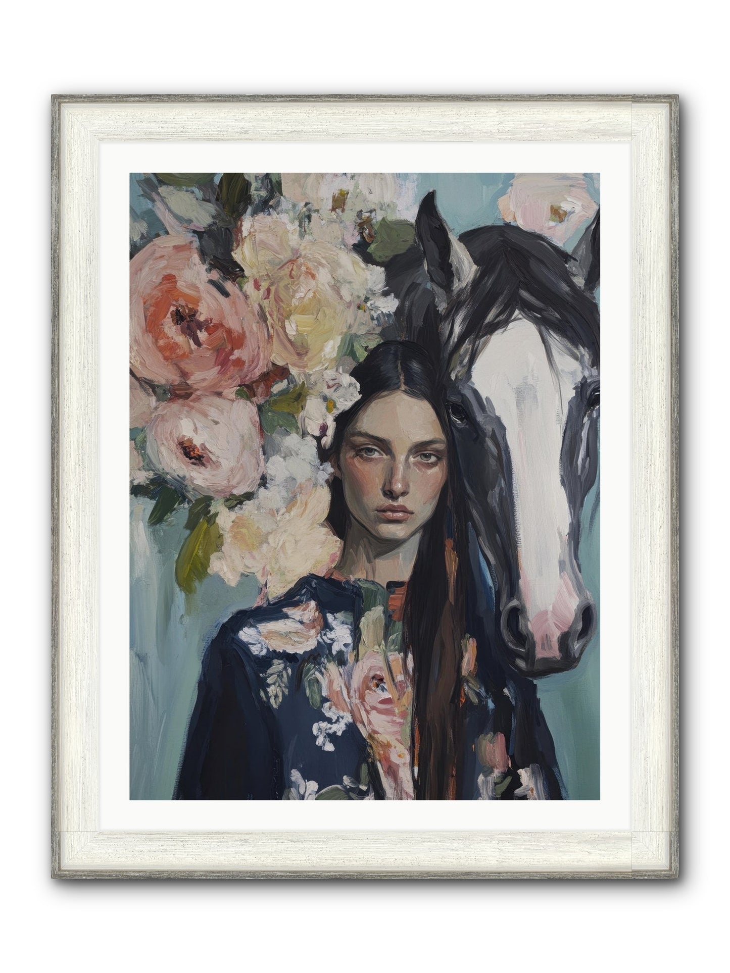 Windwalker Framed Print - Driftwood White 30x40