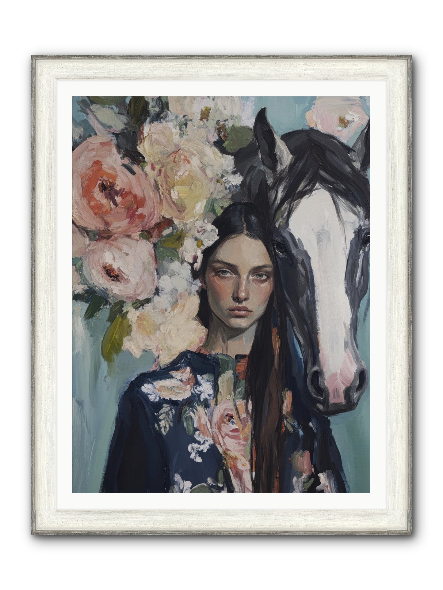 Windwalker Framed Print - Driftwood White 36x48