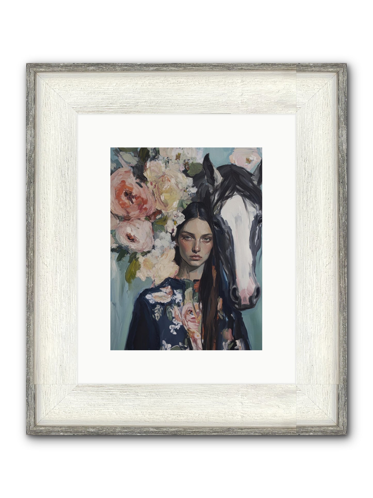Windwalker Framed Print - Driftwood White 9x12