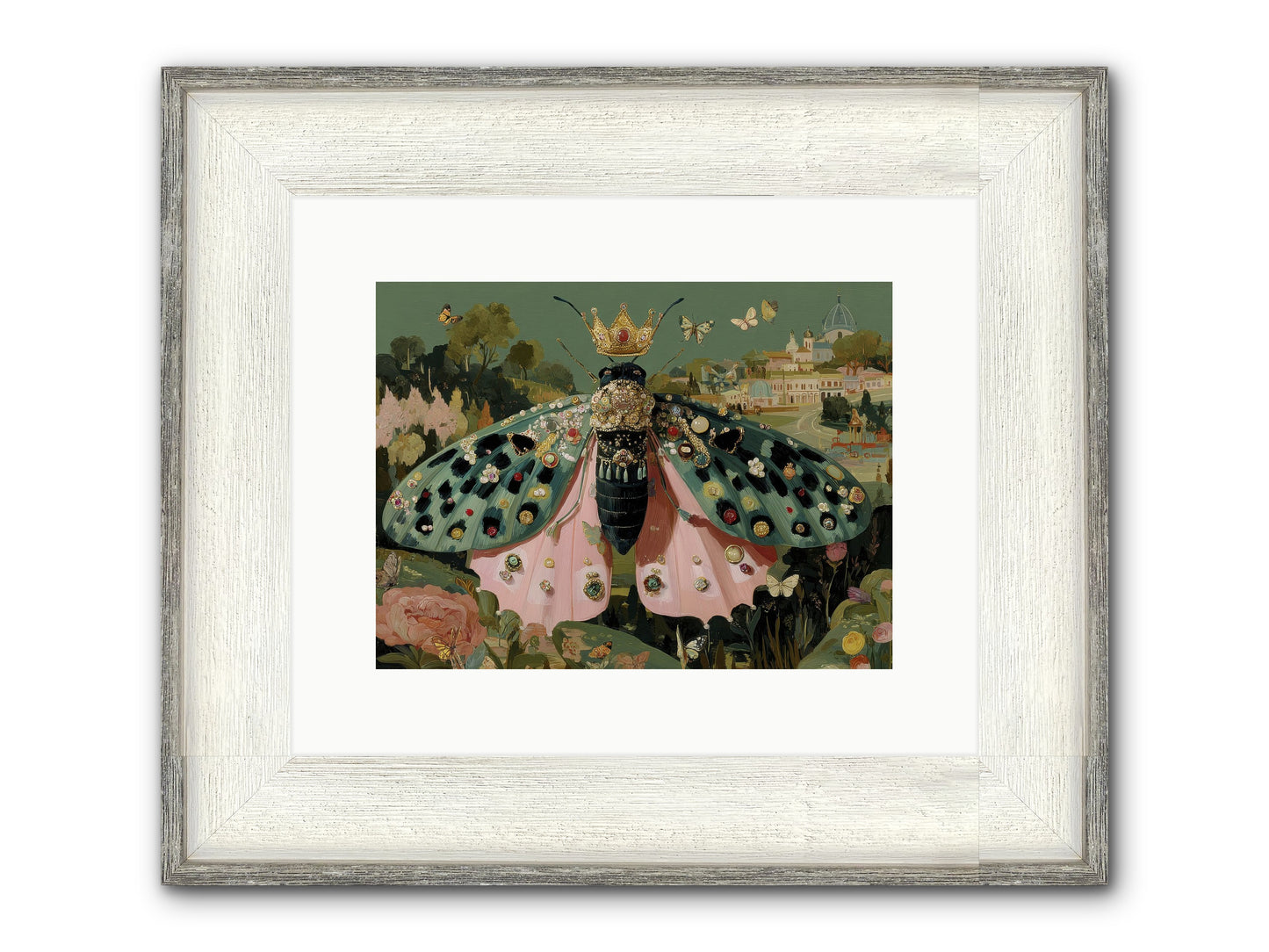 Winsome Extravaganza Framed Print - Driftwood White 12x9