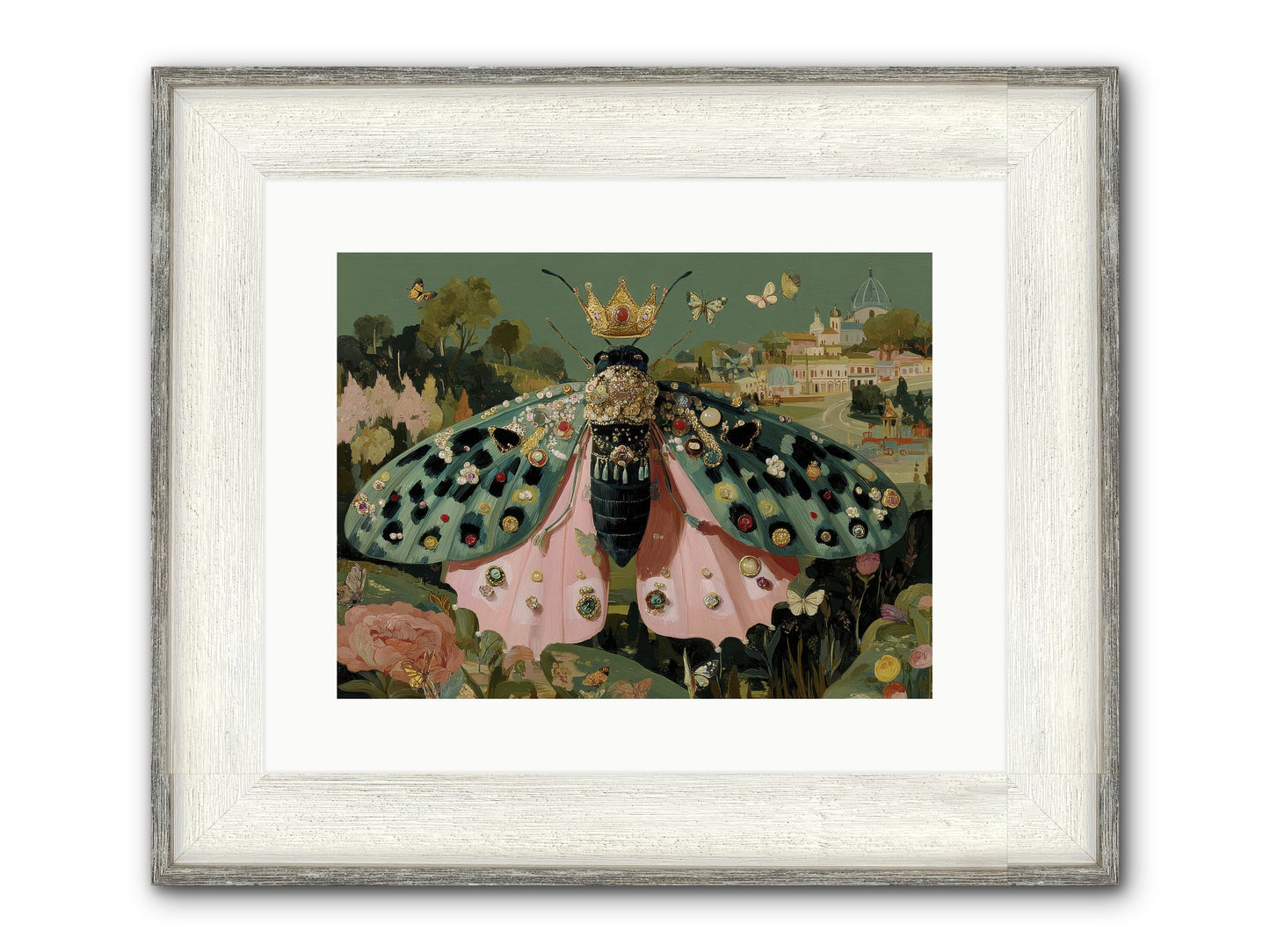 Winsome Extravaganza Framed Print - Driftwood White 16x12