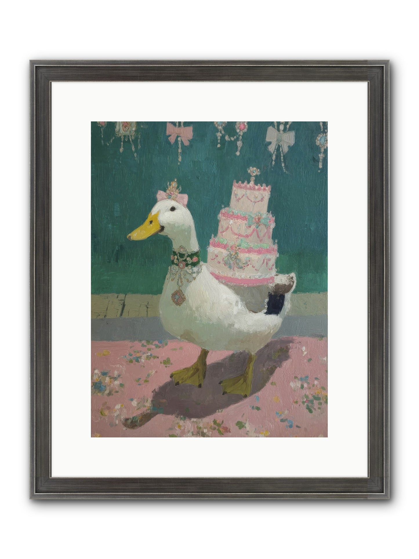 Winsome Treasures Framed Print - Slimwoods Black/Silver 12x16