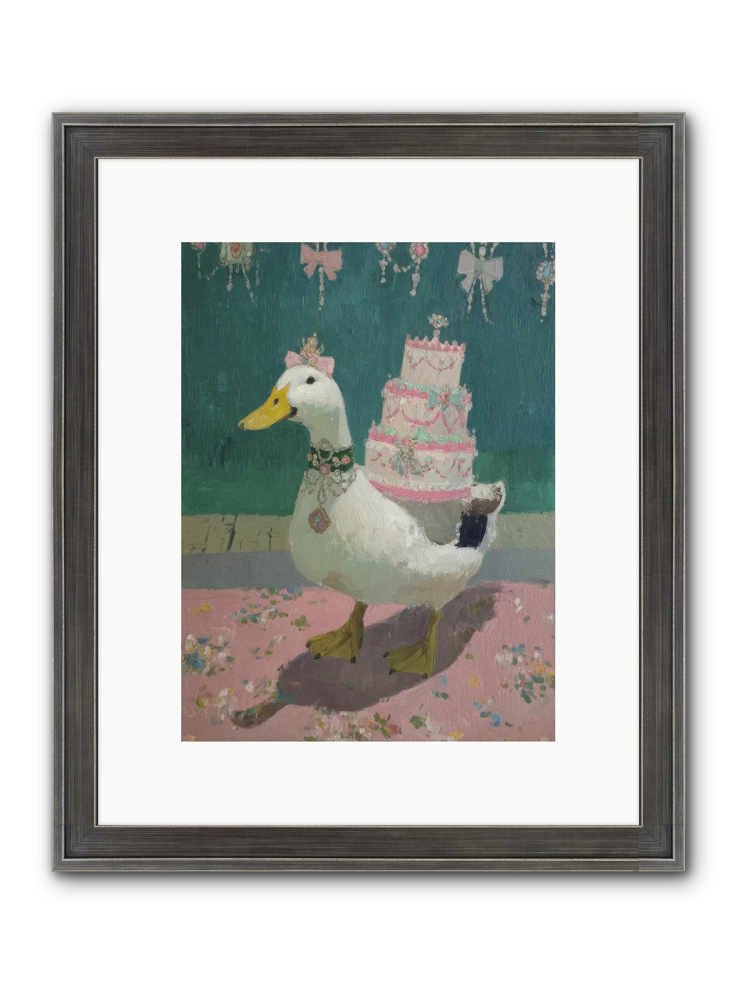 Winsome Treasures Framed Print - Slimwoods Black/Silver 9x12