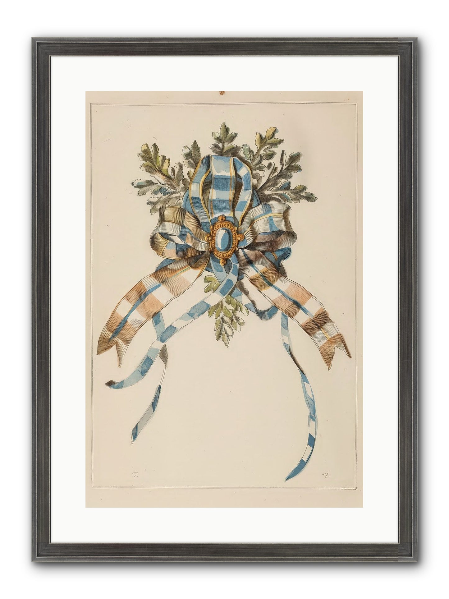 Winter's Jewel Framed Print - Slimwoods Black/Silver 16x24