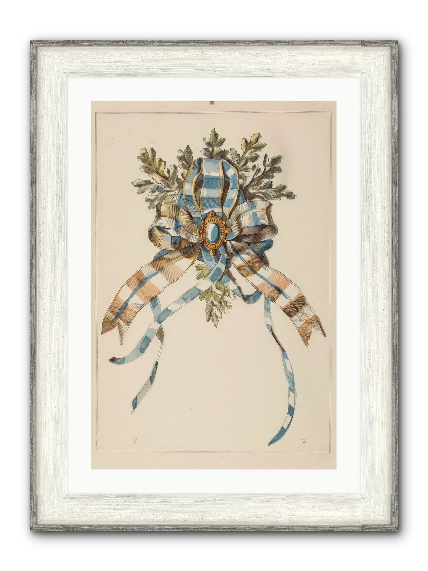 Winter's Jewel Framed Print - Driftwood White 20x30