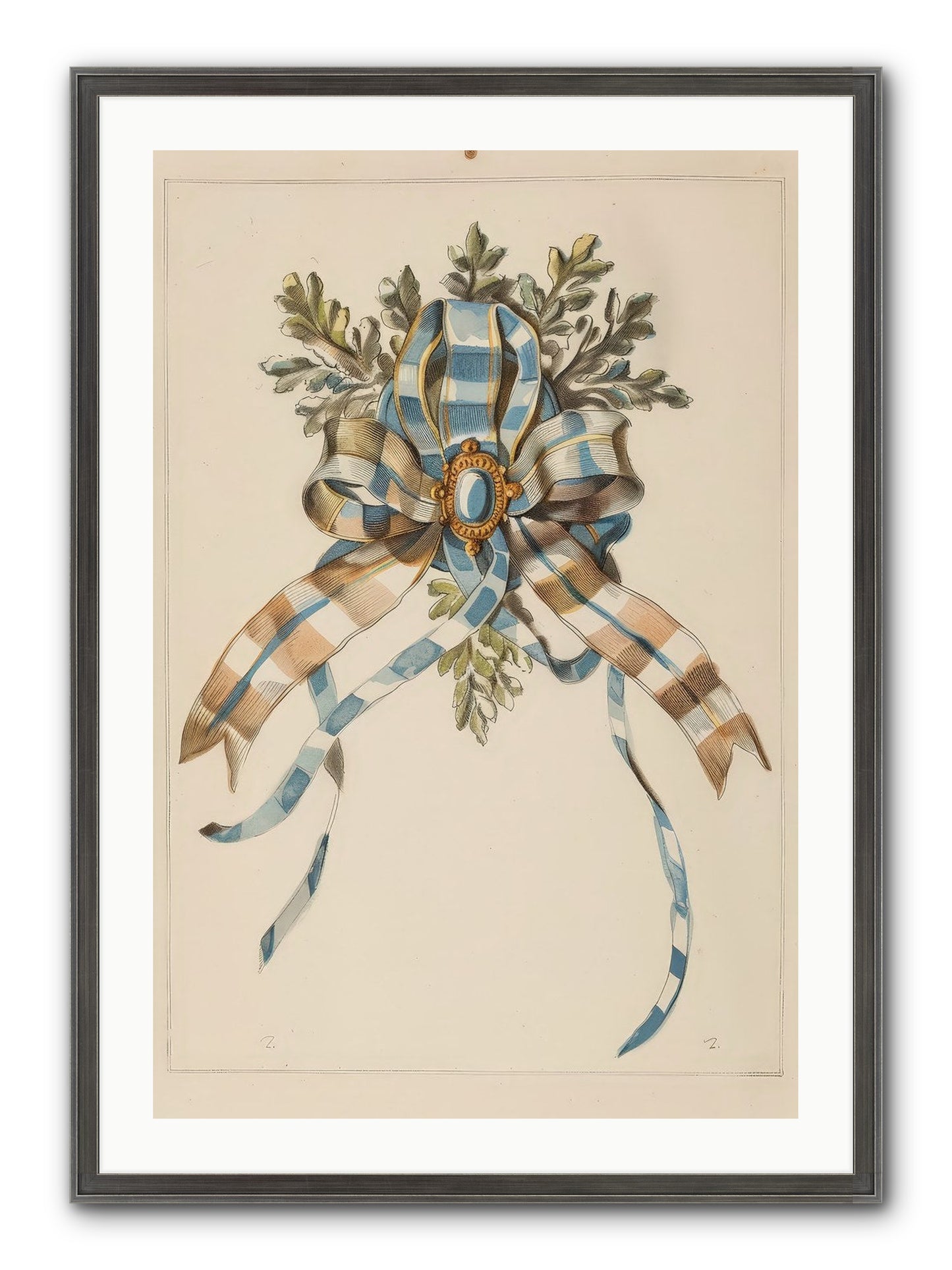 Winter's Jewel Framed Print - Slimwoods Black/Silver 24x36
