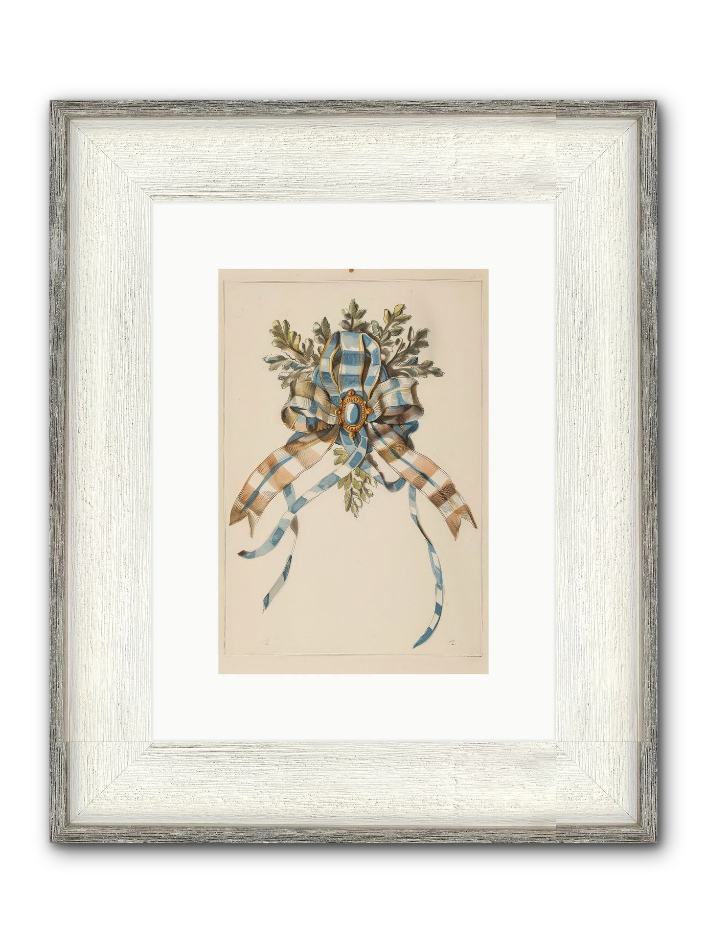Winter's Jewel Framed Print - Driftwood White 8x12