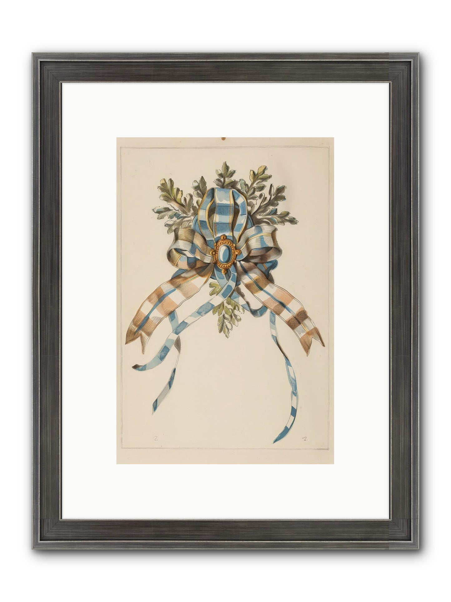 Winter's Jewel Framed Print - Slimwoods Black/Silver 8x12