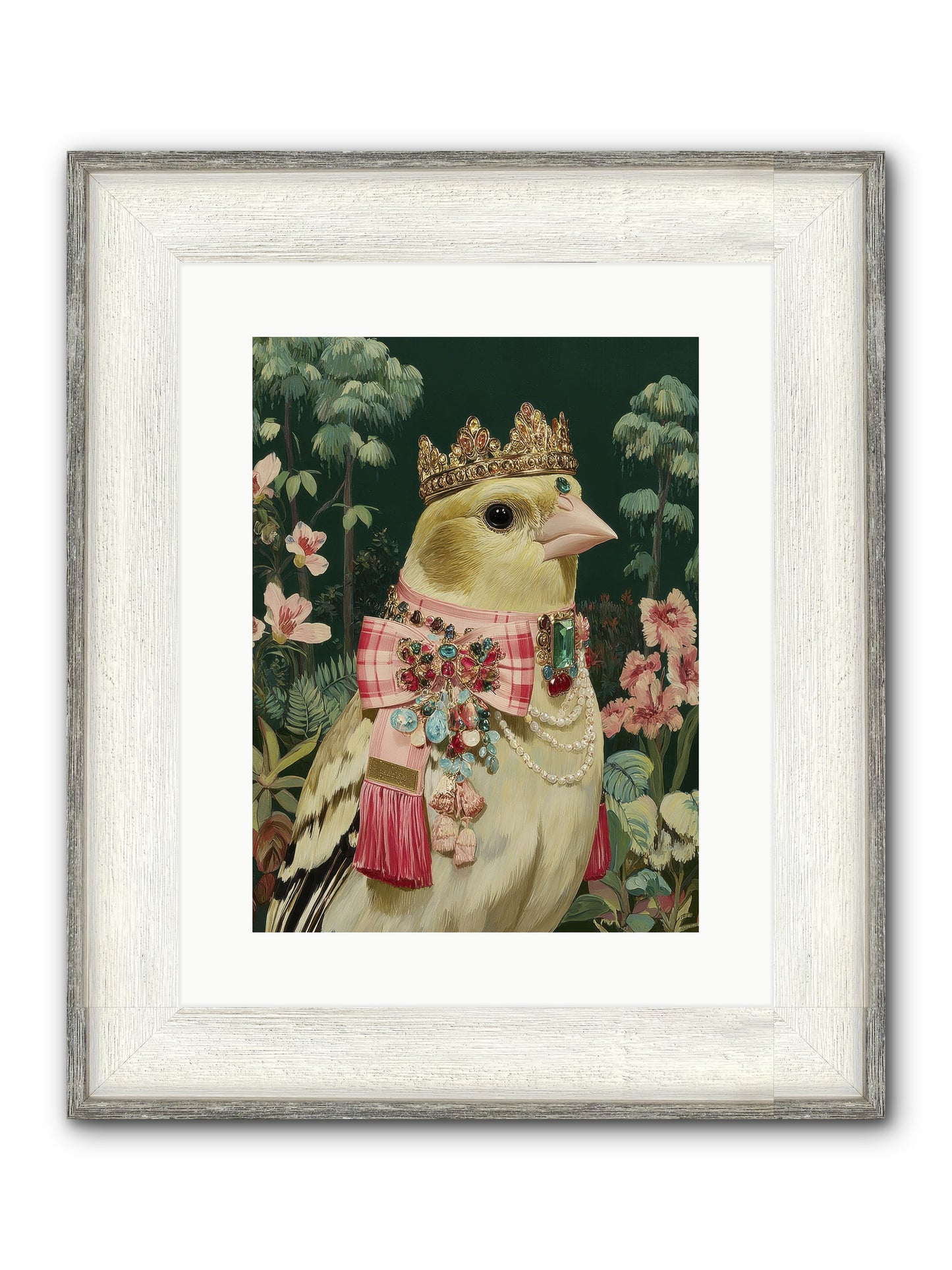 Wishful Notes No.1 Framed Print - Driftwood White 12x16
