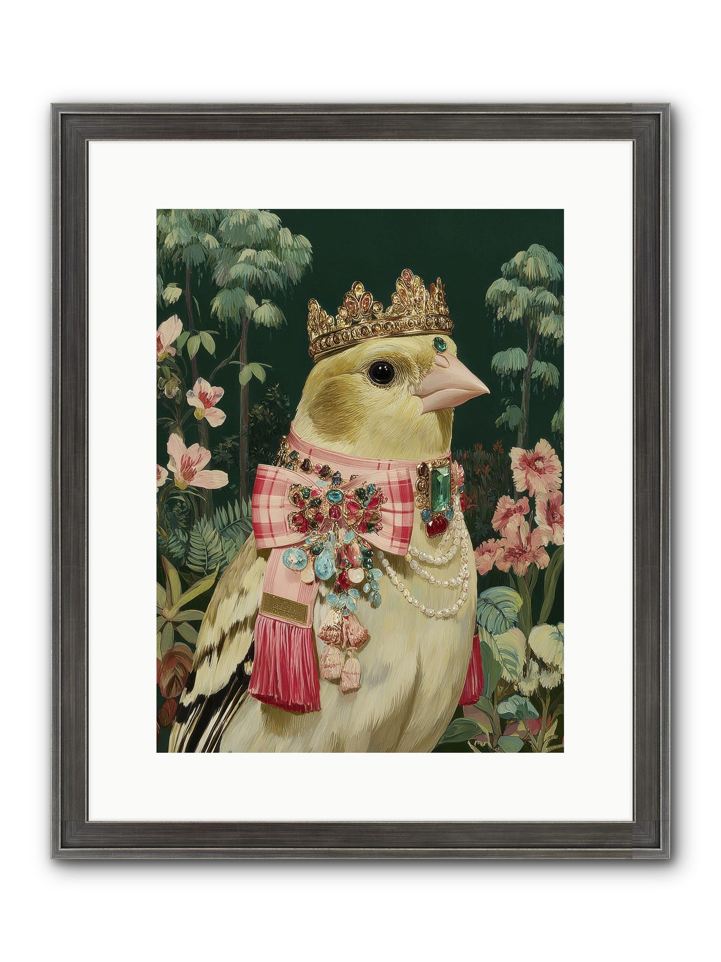 Wishful Notes No.1 Framed Print - Slimwoods Black/Silver 12x16