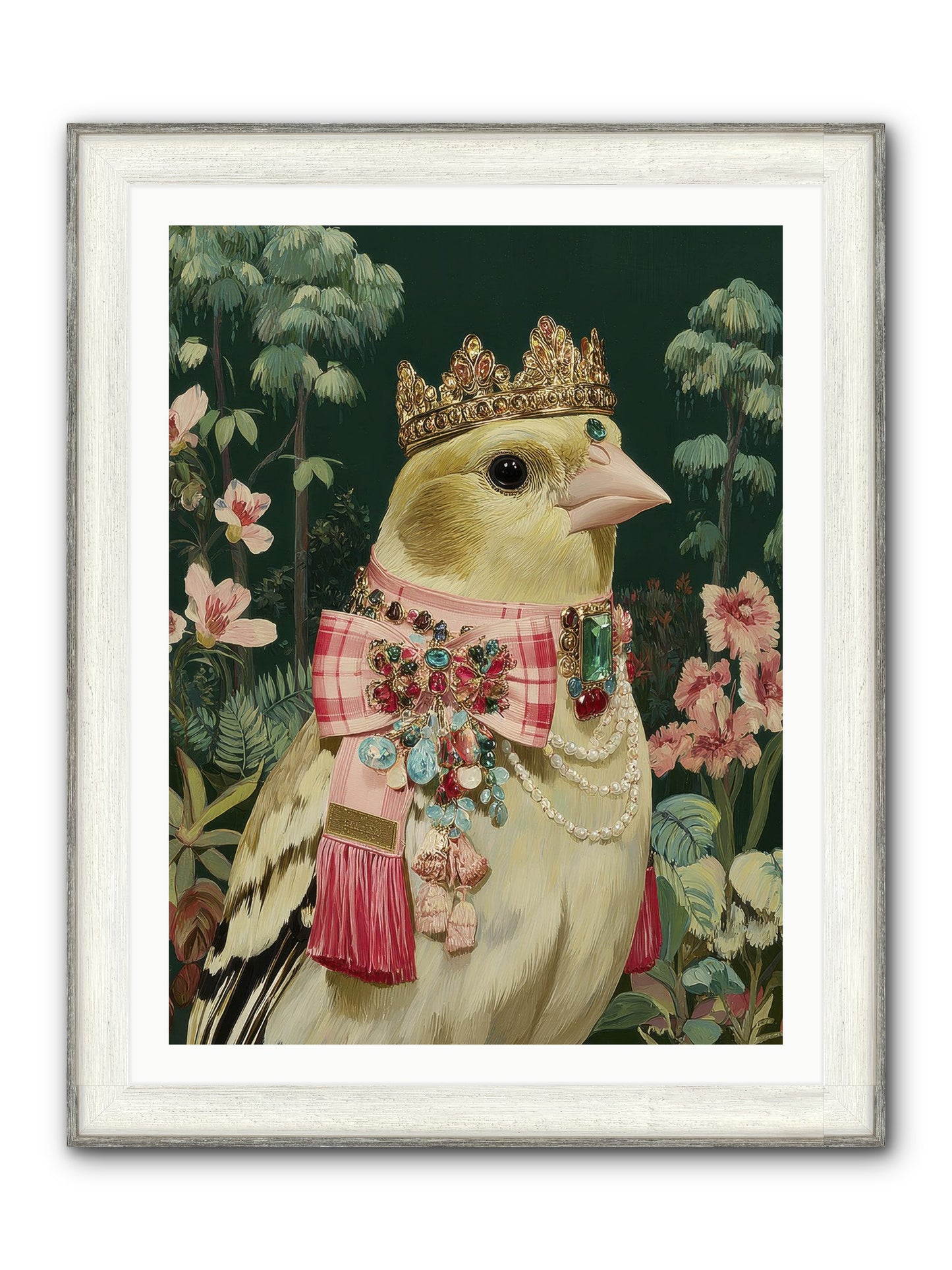 Wishful Notes No.1 Framed Print - Driftwood White 30x40