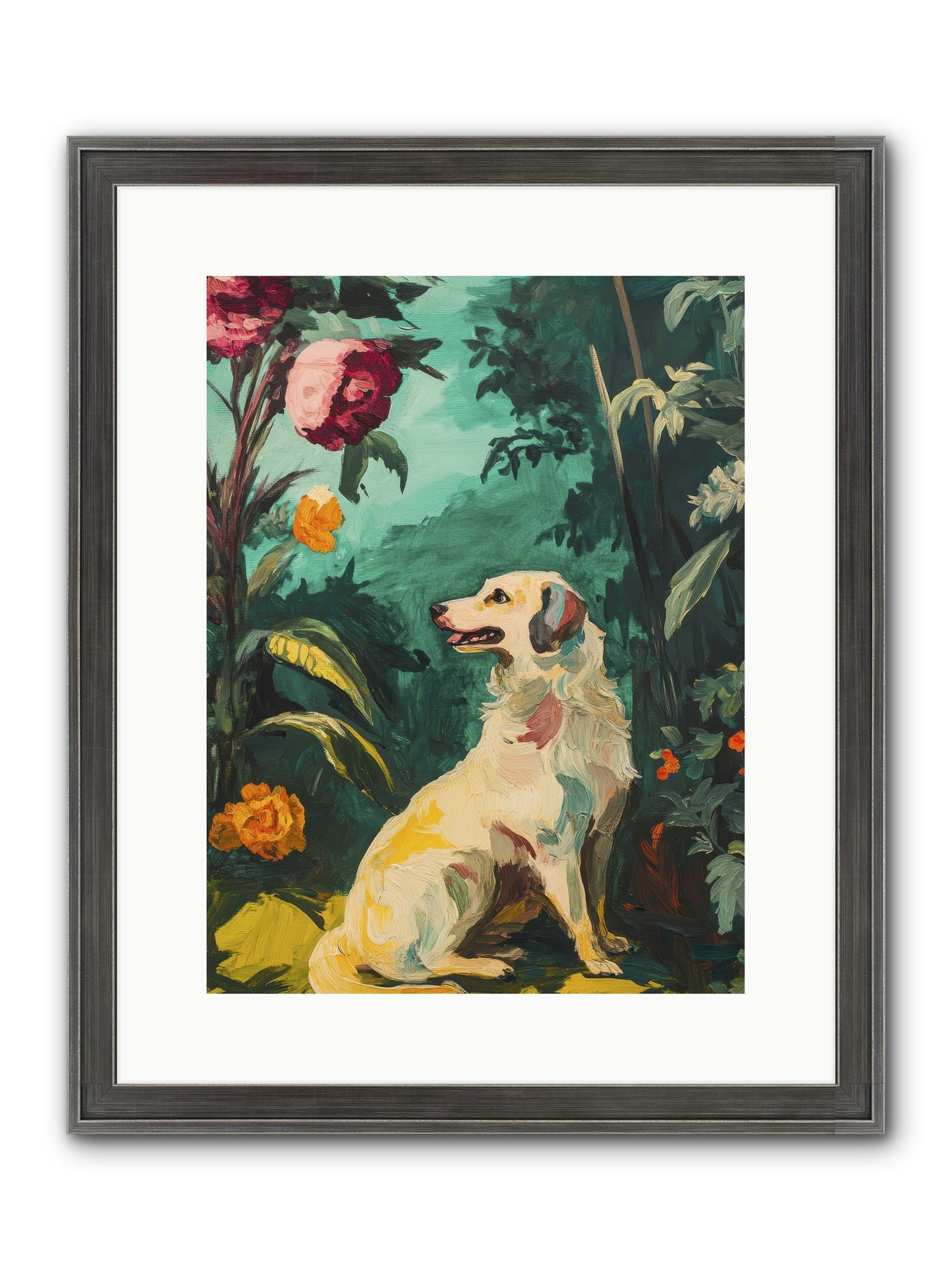 Within The Fern Hollow Framed Print - Slimwoods Black/Silver 12x16