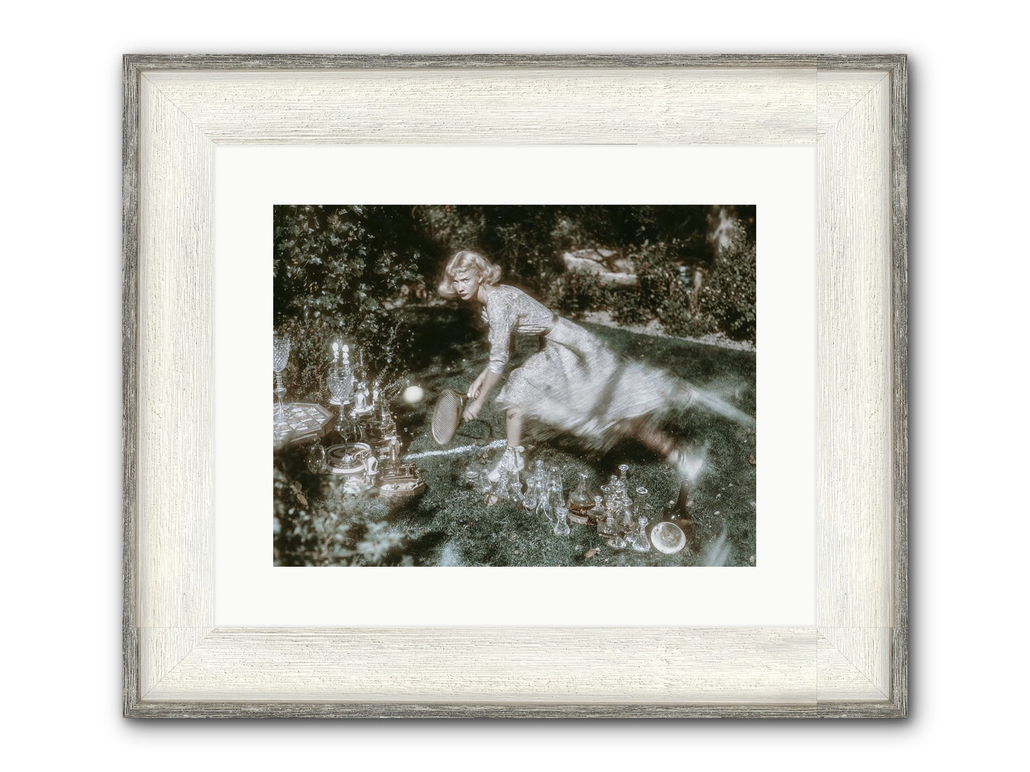Without Witness Framed Print - Driftwood White 16x12
