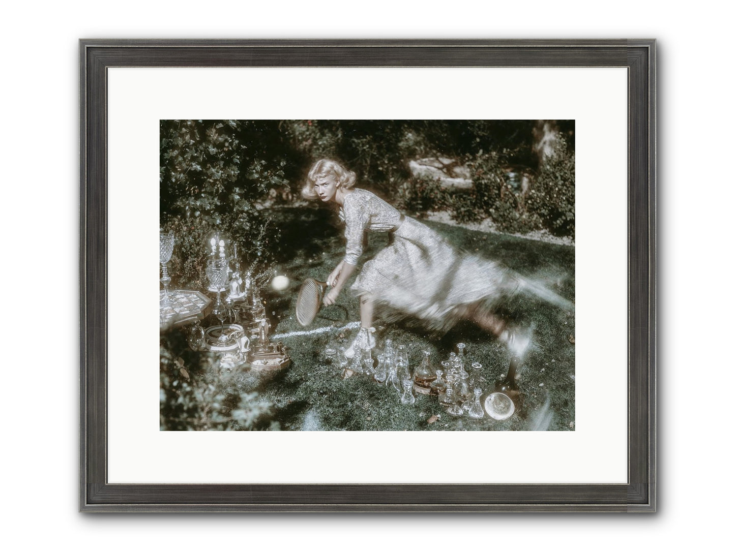 Without Witness Framed Print - Slimwoods Black/Silver 16x12