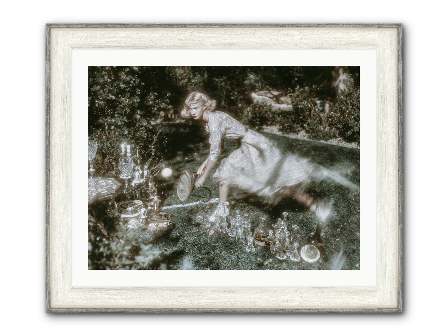 Without Witness Framed Print - Driftwood White 32x24