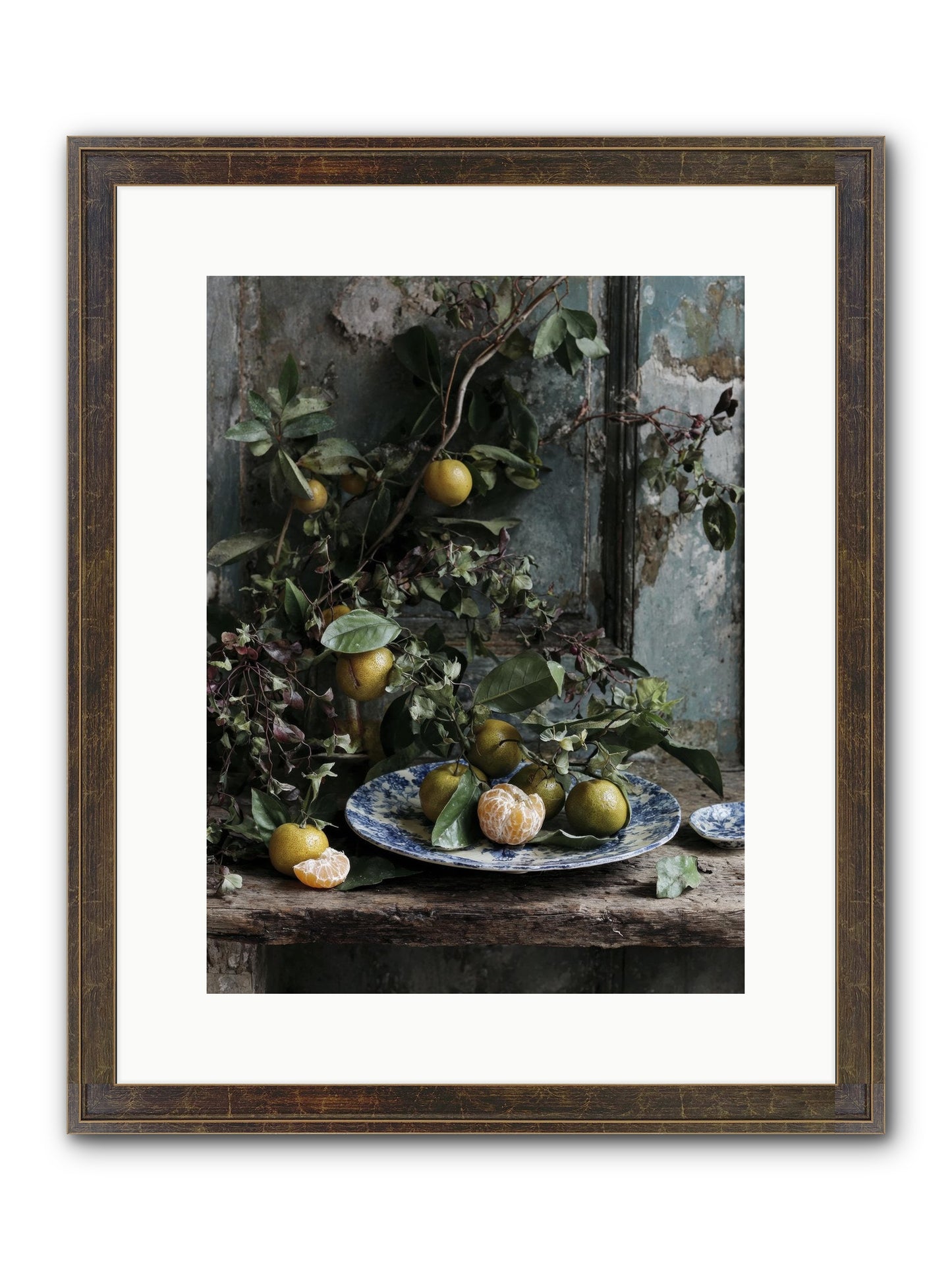 Wonderful Things Framed Print - Slimwoods Black/Gold 12x16