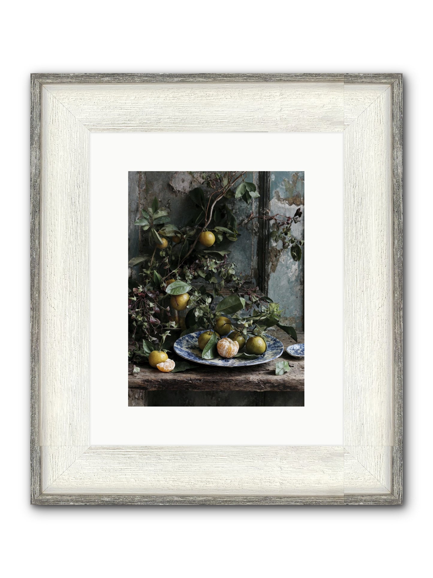 Wonderful Things Framed Print - Driftwood White 9x12