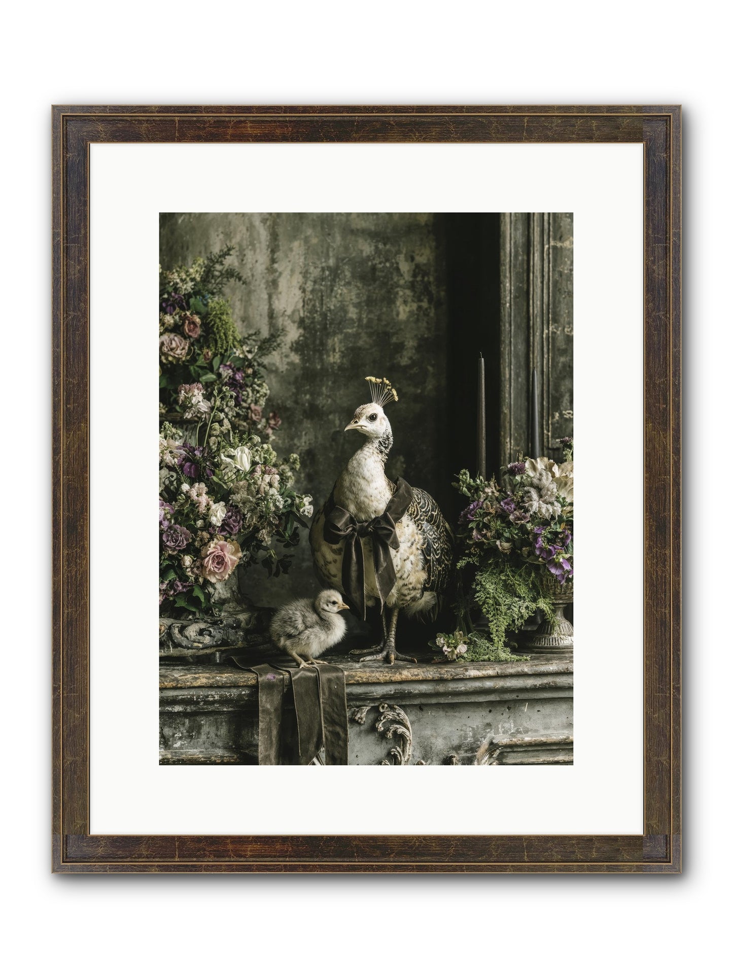 Wonderstruck Framed Print - Slimwoods Black/Gold 12x16