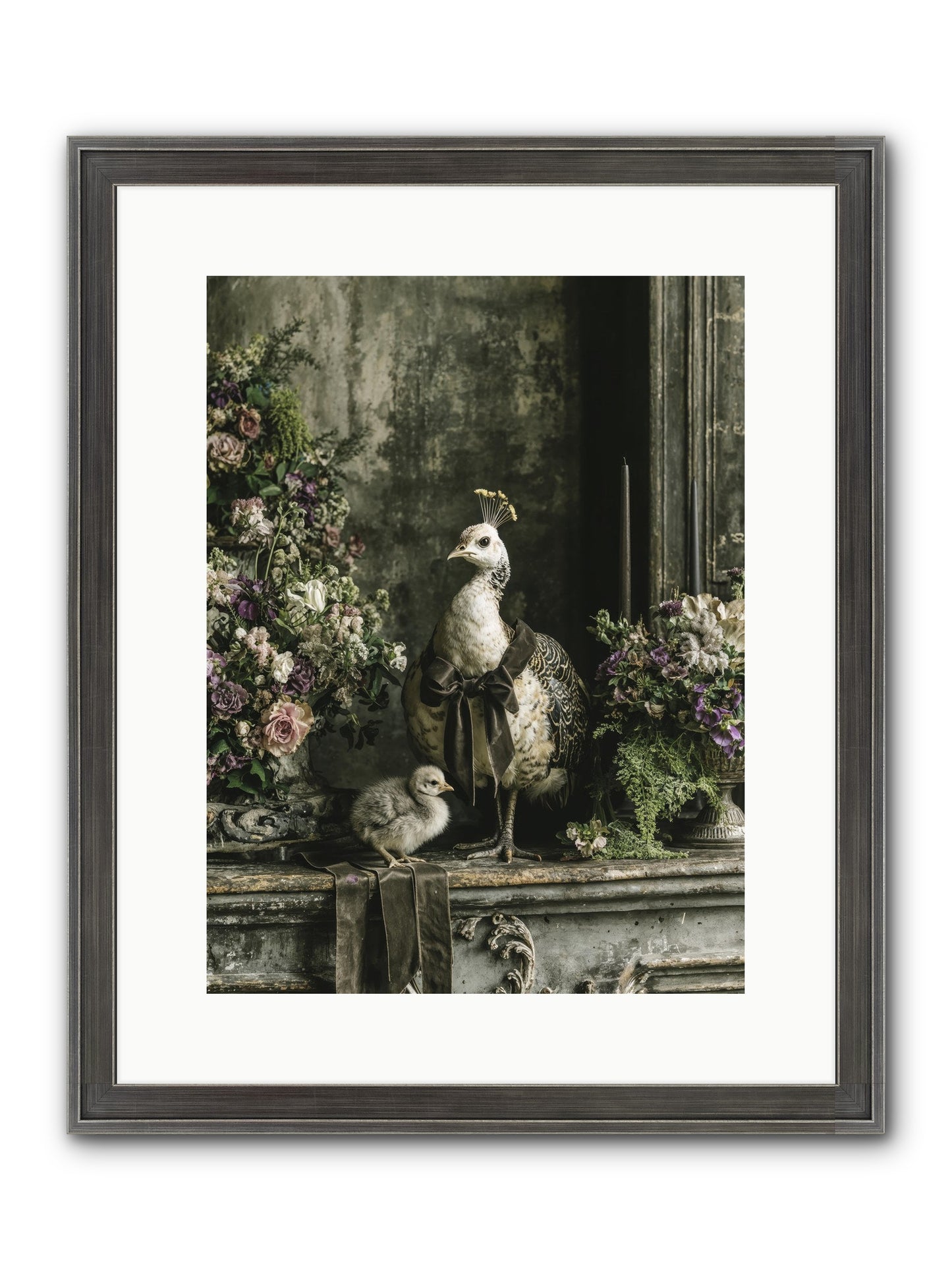 Wonderstruck Framed Print - Slimwoods Black/Silver 12x16