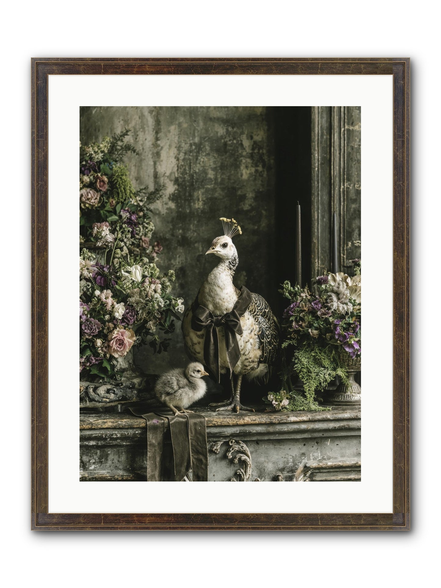 Wonderstruck Framed Print - Slimwoods Black/Gold 18x24