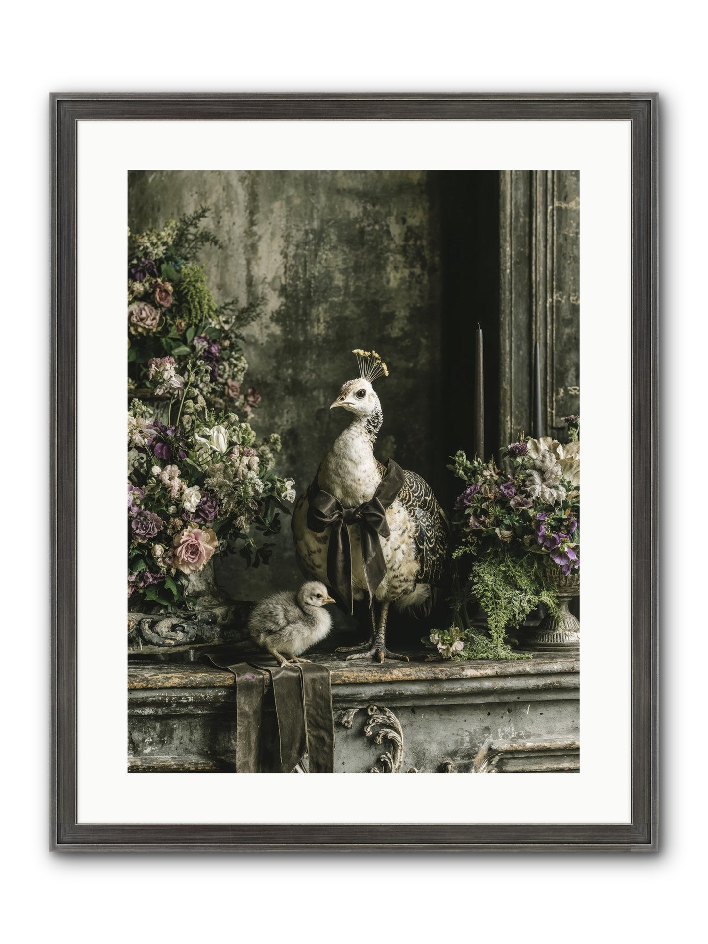 Wonderstruck Framed Print - Slimwoods Black/Silver 18x24