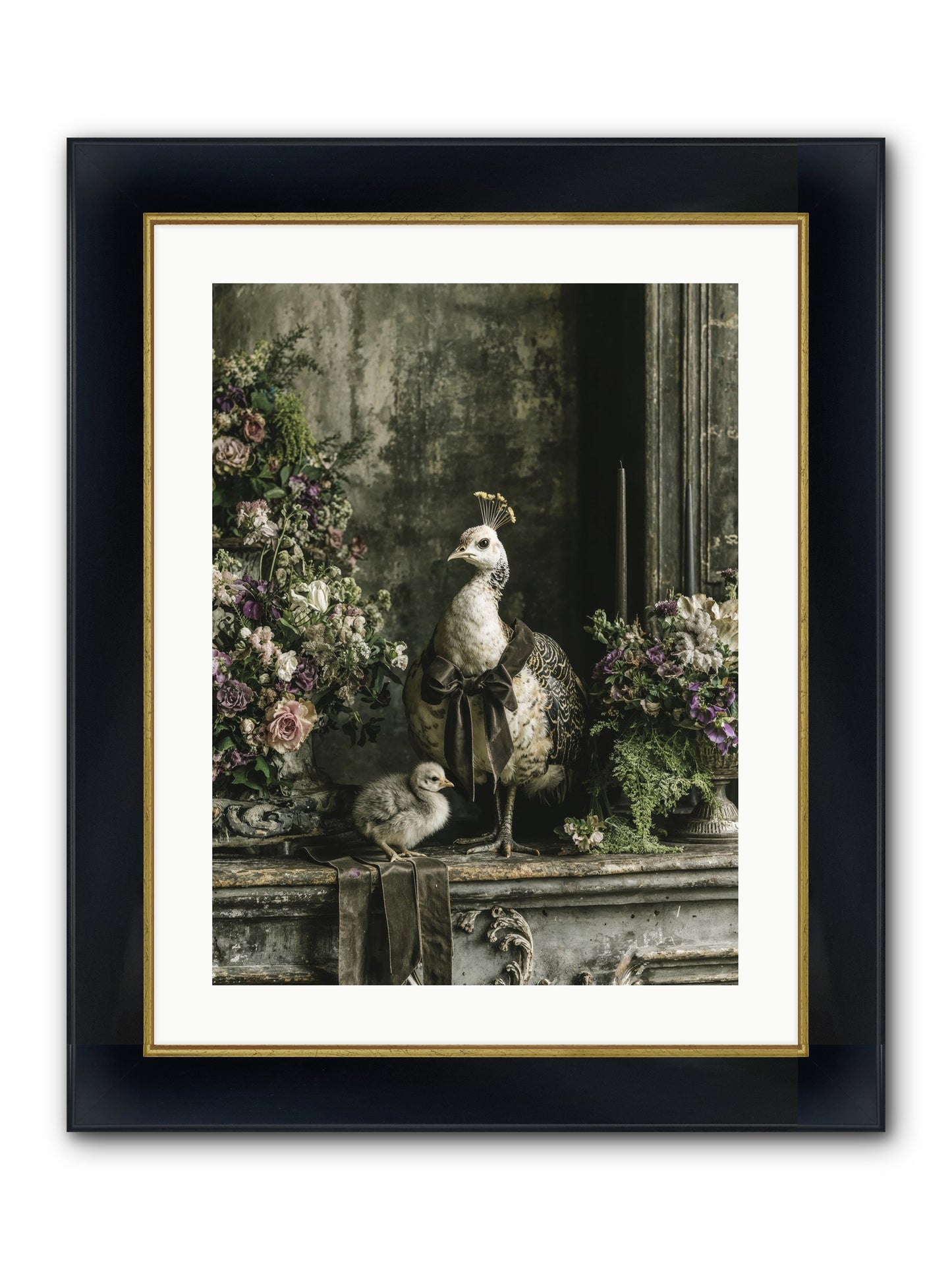 Wonderstruck Framed Print - Wide Black w/Gold 18x24