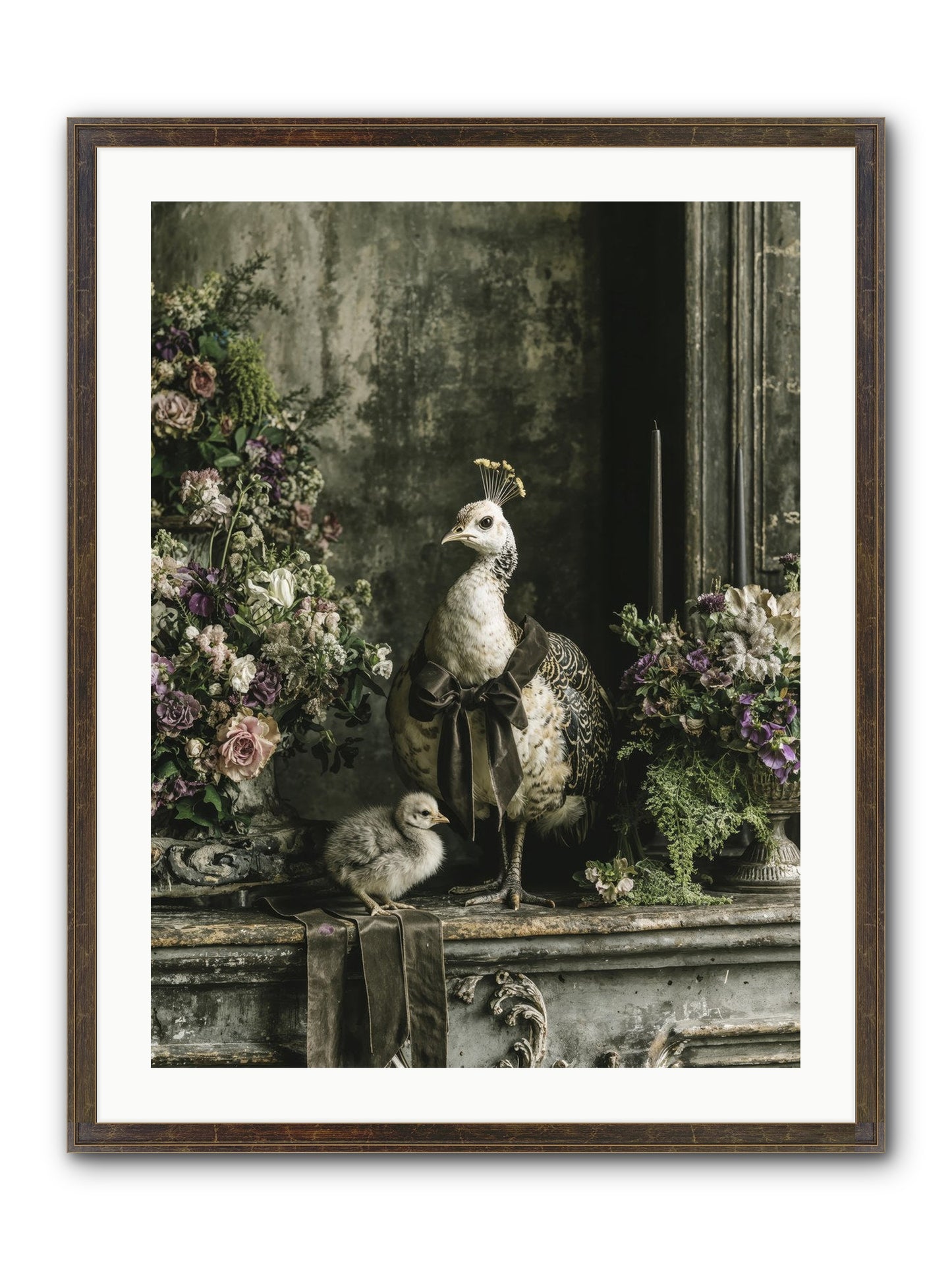 Wonderstruck Framed Print - Slimwoods Black/Gold 24x32