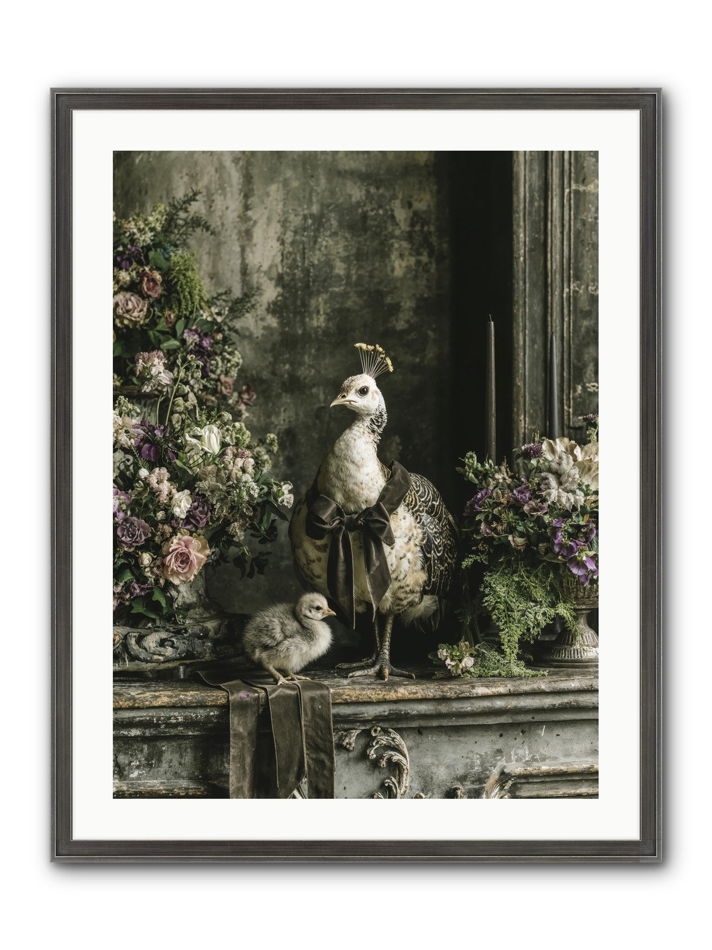 Wonderstruck Framed Print - Slimwoods Black/Silver 24x32
