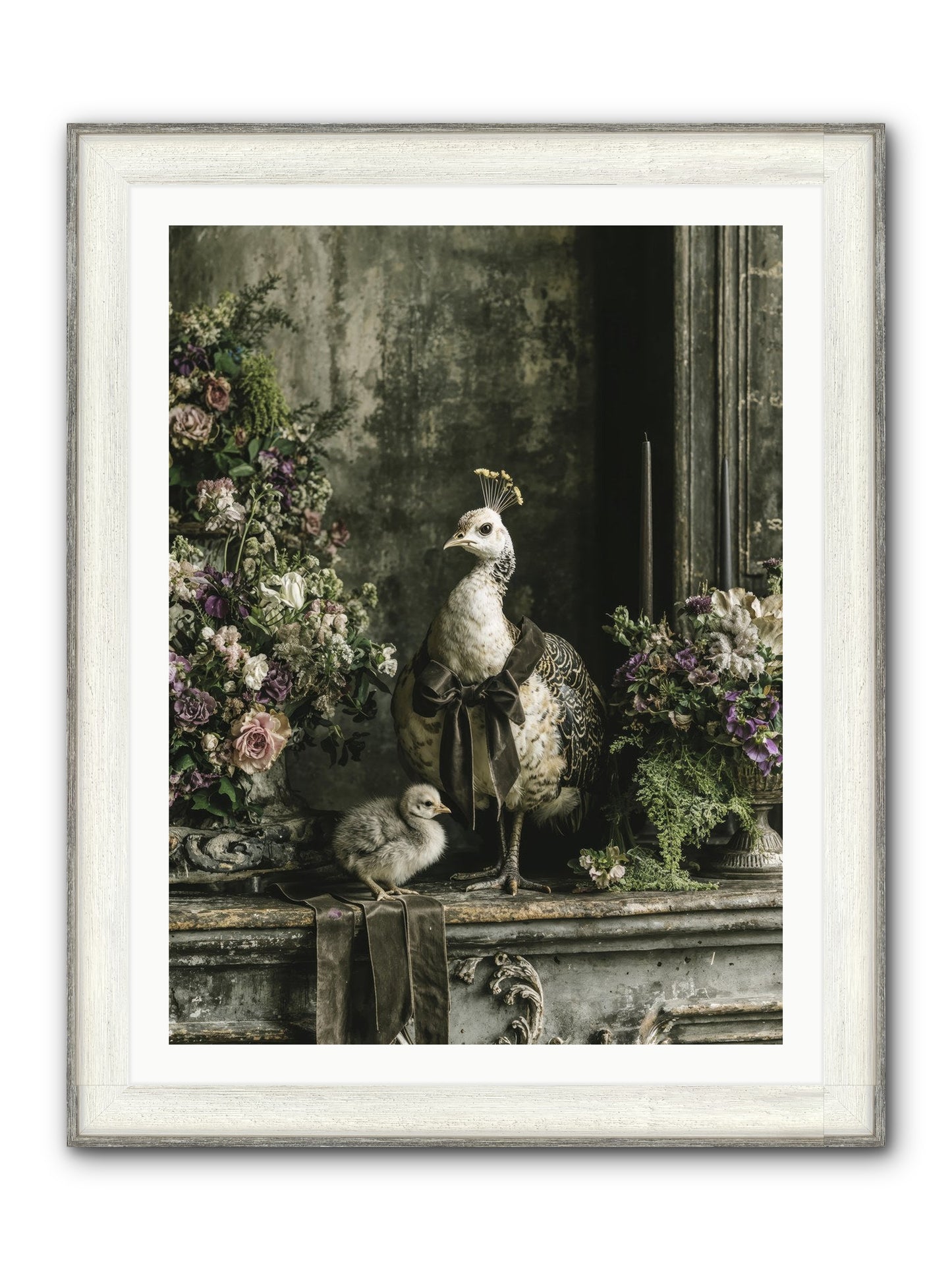 Wonderstruck Framed Print - Driftwood White 30x40