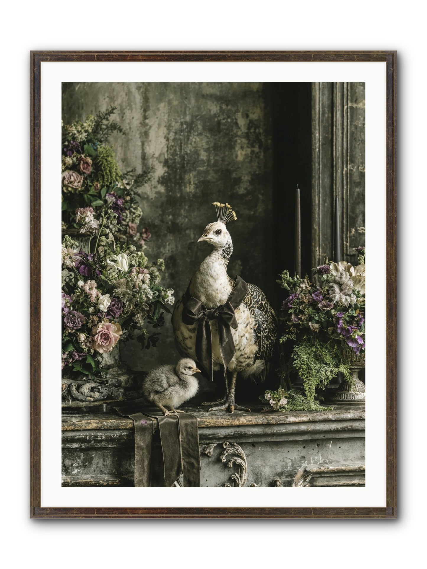 Wonderstruck Framed Print - Slimwoods Black/Gold 30x40