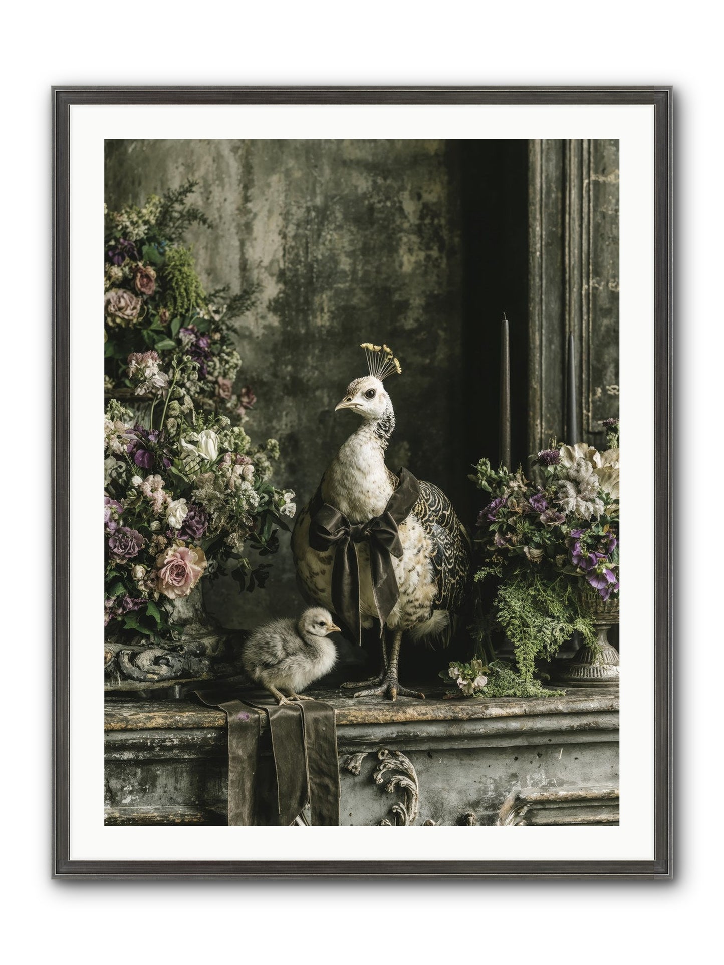 Wonderstruck Framed Print - Slimwoods Black/Silver 30x40