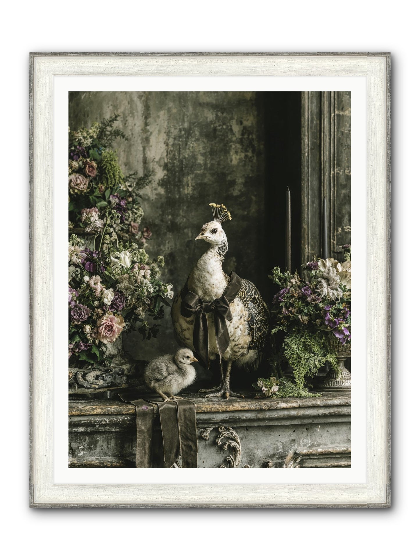 Wonderstruck Framed Print - Driftwood White 36x48
