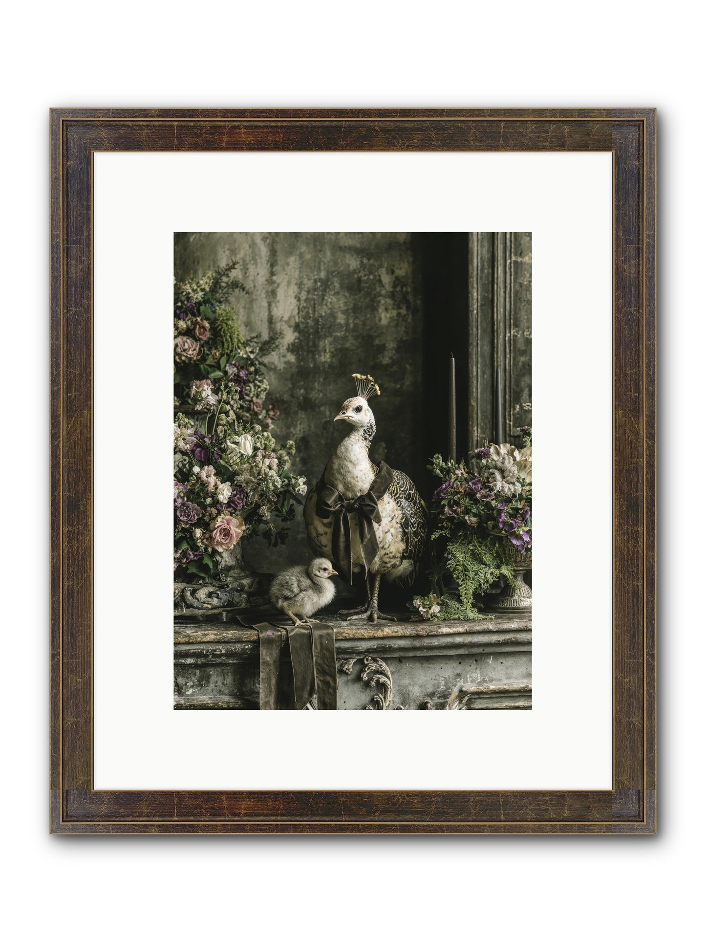 Wonderstruck Framed Print - Slimwoods Black/Gold 9x12