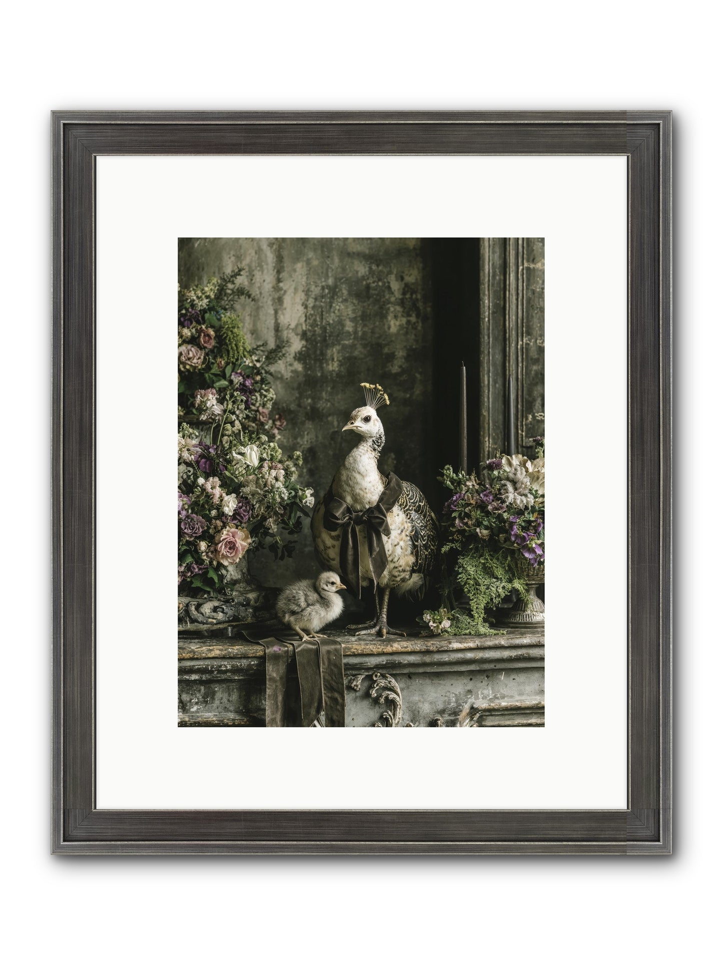 Wonderstruck Framed Print - Slimwoods Black/Silver 9x12