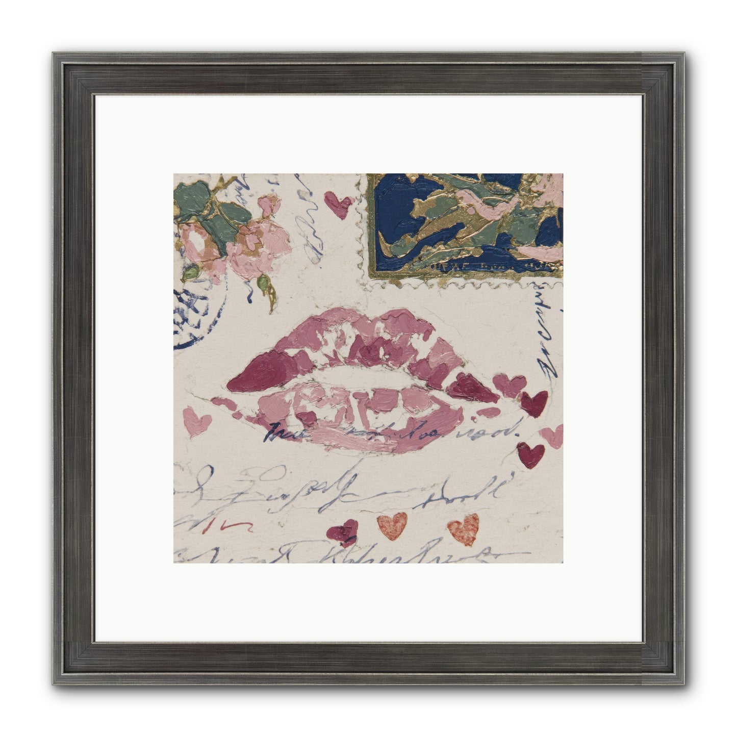 Worth Waiting For Framed Print - Slimwoods Black/Silver 10x10