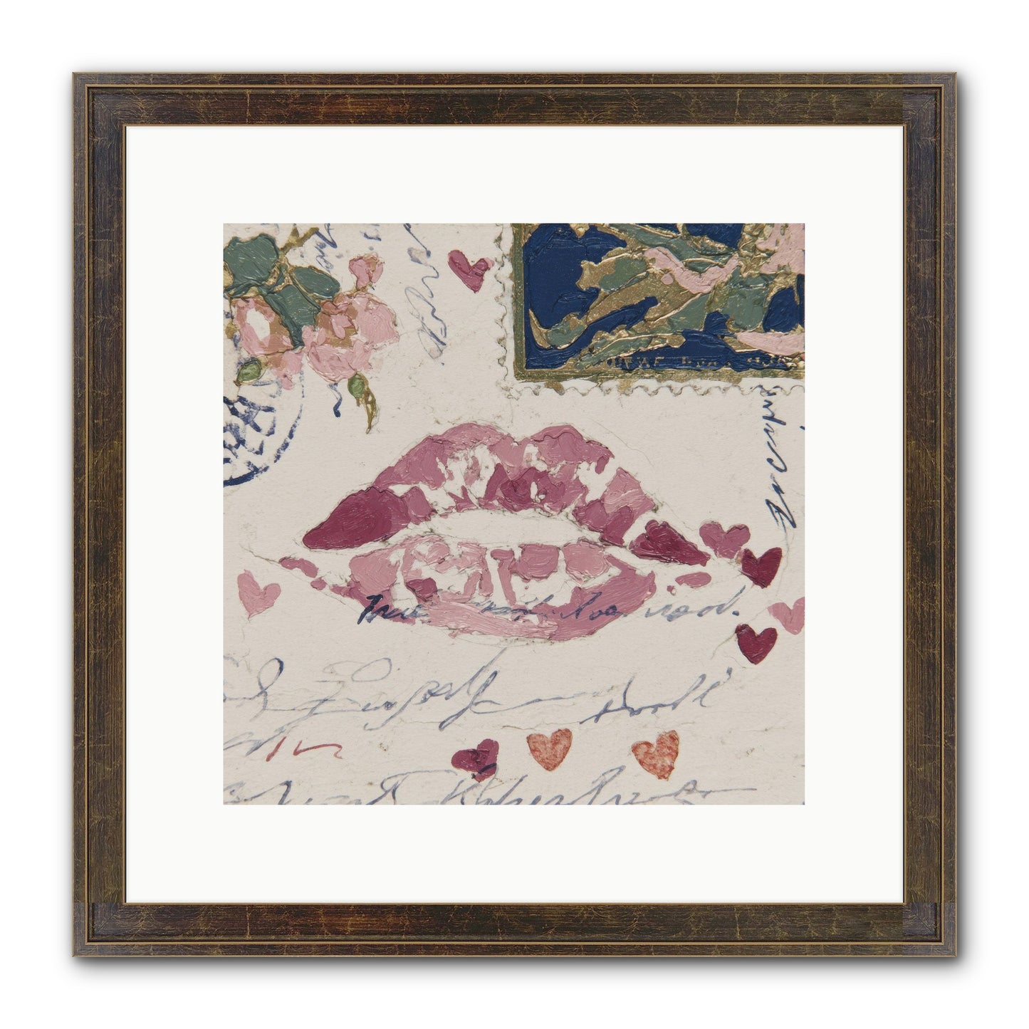 Worth Waiting For Framed Print - Slimwoods Black/Gold 12x12
